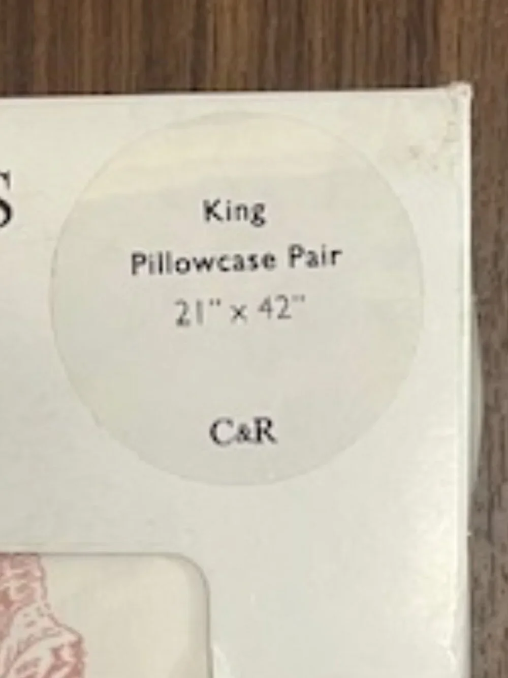 Cabbages & Roses London King Pillowcase Pair